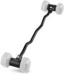 4FIZJO Mâner adaptor pentru gantere, cu bară articulată, pentru exerciții de biceps