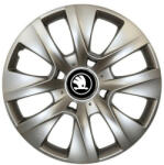 AutoHelix MSA Set 4 capace roti 15 inchi (R15) compatibile Skoda Nou, Model - 334 (M334NL5)