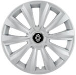 AutoHelix MSA Set 4 capace roti Delta cromat R14 pentru gama auto Renault Nou (DELTCRNL3)