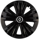 AutoHelix MSA Set 4 capace roti Glory negru R15 Compatibil Cu Renault Nou (GLORNENL4)