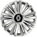 AutoHelix MSA Set 4 capace roti Cu Inel Cromat Royal R16 Compatibil Cu Renault Nou (ROYANL9)