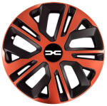 AUDI Set 4 Capace Roti 14 inch (R14), Raven Cupru-Negru Compatibil Cu Dacia Nou (RAVECUNENL1)