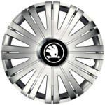 AutoHelix MSA Set 4 Capace Roti potrivite jantelor de 14 inch, pentru Skoda Nou, model Active Crom (ACTICRNL1)