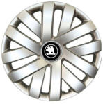 AutoHelix MSA Set 4 Capace Roti R14, Potrivite Jantelor de 14 inch, Pentru Skoda Nou, Model 315 (M315NL2)
