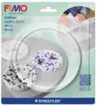 FIMO öntőforma - kerek tálka