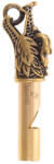 WARAGOD DragonHorn fluier din alamă vintage cu motiv dragon 115 dB (WAR000716)