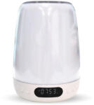 Lexium Lampa de veghe cu control tactil, difuzor bluetooth, ceas alarma, 16.5x12.5x12.5 cm, Lexium (A54004)