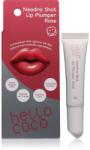 Hello Coco Needra Shot Lip Plumper lip gloss cu efect de crestere culoare Rose 8 g