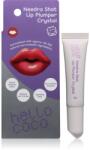 Hello Coco Needra Shot Lip Plumper lip gloss cu efect de crestere culoare Crystal 8 g