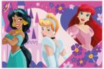 Evidence Disney Hercegnők fürdőszobai kilépő, szőnyeg - 50 x 80 cm (PRI1584-B)