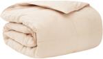 vidaXL Teljes éves takaró 155 x 220 cm Minden évszak 250 gsm Bézs 42041895 (42041895)