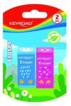 Keyroad 2 radír készlet, Keyroad, Kék / Lila (566182)