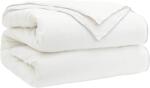 vidaXL Paplan 200x200 cm 4 évszak 200+300 GSM Ausztrál Gyapjú Fehér 42042885 (42042885)
