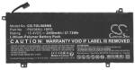 Cameron Sino li-polymer akkumulátor, 15.4v, 2450mAh, kompatibilis toshiba pa5366u-1brs -vel (CS-TOL500NB)