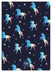 COOLPACK - 60 lapos A/5 jegyzetfüzet - Blue Unicorn - kockás (24369CP) (24369CP)