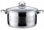 Kinghoff fazék fedővel 16cm, szatén rozsdamentes acél, 1, 5L, vastag alj, minden típusú főzőlaphoz (KH-4327Kinghoff)