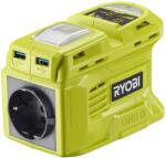 RYOBI Inversor de tensiune RYOBI RY18BI150B-0, 150W, 2 in 1, compatibil cu panouri solare (64900328)