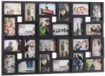 Relaxdays Cadru foto XXL Relaxdays pentru 24 poze 10x15 cm, negru, plastic (51944251)