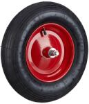 Relaxdays Roata de carucior Relaxdays 10022854, 4.80-4.00-8, 200 kg, negrurosu (84130454)