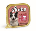 Simba nedves kutyaeledel tálka adult marha&borsó 18x300g