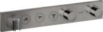 Hansgrohe ShowerControl termosztátos színkészlet 3 fogyasztó, polírozott fekete króm 18356330 (18356330)