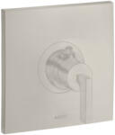 Hansgrohe Citterio Highflow falsík alatti termosztátos csaptelep színkészlet, fordítókarral, rozsdamentes acél 39711800 (39711800)
