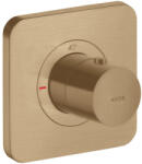 Hansgrohe Citterio E Falsík alatti termosztátos modul, szálcsiszolt bronz 36702140 (36702140)