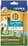 LYRA Super Ferby Nature Set creioane colorate Mix 12 buc (L3711120)