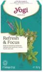 YOGI TEA BIO Frissesség és fókusz tea (Refresh & Focus) 17 filter - reformnagyker
