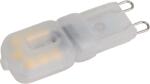 TRACON Sursă de lumină LED în carcasă din material plastic 230 VAC, 2, 5W, 2700K, G9, 180 lm, 270°, EEI=G (LG9X2,5W)