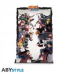 AbyStyle Naruto Shippuden Akril Dioráma Csoportos harc