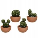  Műnövény Cserépben Mű Kaktusz 10, 5CM (905687)