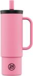 24Bottles 24 Bottles - 800ml Straw Cup Bögre Szívószállal - Flamingo (24B2238)