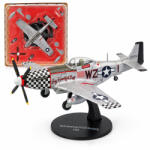 ALTAYA Macheta Avion de Vanatoare P-51D Mustang Big Beautiful Doll WWII USA, Scara 1: 72, Metalica, cu Suport, Altaya (3105)