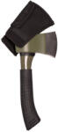 Mil-Tec topor SURVIVAL din oțel integral cu husă nylon, oliv (15506000)