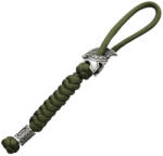 WARAGOD Spartan breloc paracord Nénar, verde (WAR0073041)