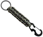 WARAGOD Sanya breloc paracord multifuncțional 4 în 1 supraviețuire, camo green (WAR0073032)
