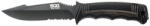 SOG SEAL STRIKE cuțit fix - Black TINI, teacă de lux (SOG-SS1003-CP)