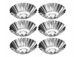 Galicja Fém Muffin És Kosárka Sütőforma, 6 Darabos Készlet (27770)