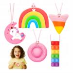  Terápiás rágóka 5 db Autizmus Adhd Logopédiai gyerekeknek Szilikon (gryzak logopedyczny terapeutyczny do żucia)