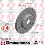  ZIMMERMANN féktárcsa 150.2960. 20