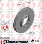  ZIMMERMANN féktárcsa 250.1369. 20