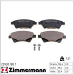  ZIMMERMANN fékbetétkészlet, tárcsafék 23930.180. 1