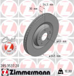 ZIMMERMANN féktárcsa 285.3537. 20