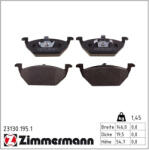  ZIMMERMANN fékbetétkészlet, tárcsafék 23130.195. 1