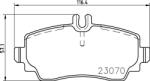  BREMBO fékbetétkészlet, tárcsafék P 50 047