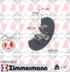  ZIMMERMANN féktárcsa 470.5408. 20