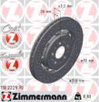  ZIMMERMANN féktárcsa 110.2229. 70