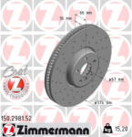  ZIMMERMANN féktárcsa 150.2981. 52