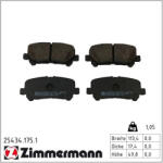 ZIMMERMANN fékbetétkészlet, tárcsafék 25434.175. 1
